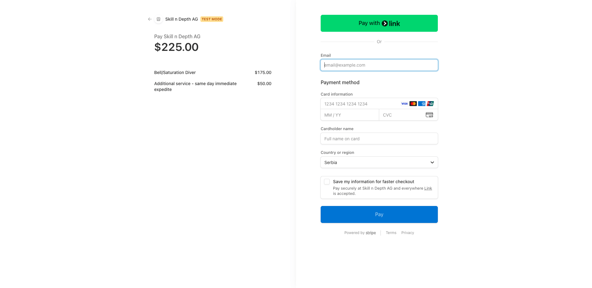 Switch to Payment Gateway